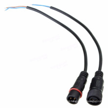 Black color small Waterproof Cable IP68 Connector 4 pin Waterproof for LED Light